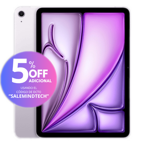 iPad Air 2024 / 11 pulgadas / 256 GB / Morado / Wifi