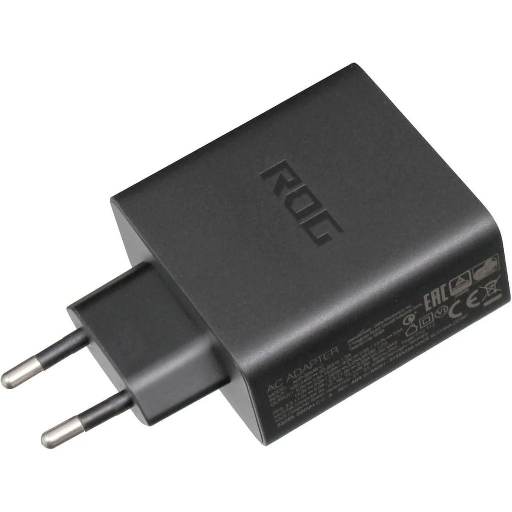 Cargador Asus Rog Phone 65w + Cable Tipo C a C